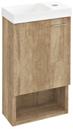 Sapho LATUS XI szafka pod umywalkę 30x53x16.5cm dąb