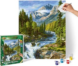 Schipper 609130883 Malowanie według numerów  Rocky Mountains