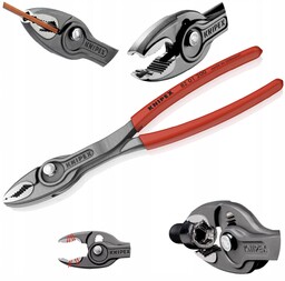 Knipex 82 01 200 Szczypce nastawne czołowe TwinGrip