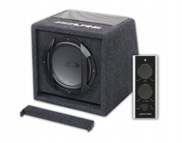 Alpine SWE-815 subwoofer 200mm głośnik pilot