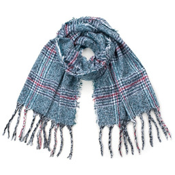 Szal Błyszcząca Krata