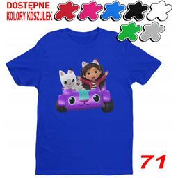 Dziecięca Koszulka Z Nadrukiem Duży Wybór Koci Domek