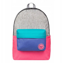 Plecak szkolny młodzieżowy Roxy Sugar Baby Colorblock szary