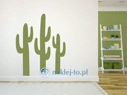 Naklejka kaktusy