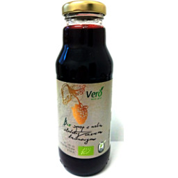 BIO syrop malinowy z cukrem trzcinowym 300ml Vero