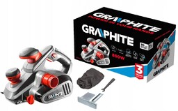Graphite Strug 850W głębokość strugania 3mm szerokość strugania