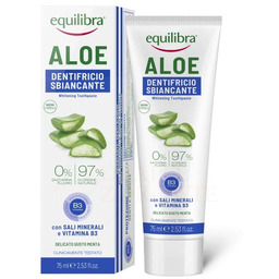 Pasta do Zębów Wybielająca, Żel Aloesowy, Equilibra