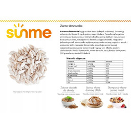 Łuskane nasiona słonecznika Sunme 5 kg