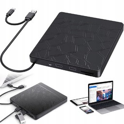 Napęd Zewnętrzny DVD CD Burner Usb 3.0 2.0