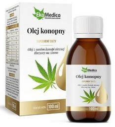 Olej Konopny 100% EkaMedica - 100 ml
