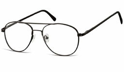 Sunoptic Okulary oprawki dziecięce zerówki Pilotki MK3-44 czarne