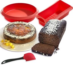 Lékué Podstawowe formy do pieczenia, silikon