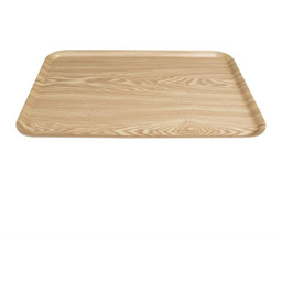 Olympia Taca z forniru 508 x 360mm, brązowa
