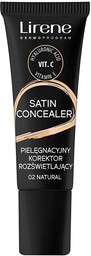 LIRENE Satin Concealer pielęgnujący korektor rozświetlający 02 Natural