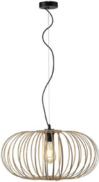 Paul Neuhaus Ekologiczna lampa wisząca Racoon industrial drewniana