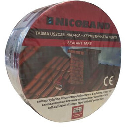 Bitumiczna taśma dekarska aluminiowa 0,3 x 10 m