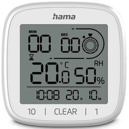 HAMA Zegar Cyprus Biały