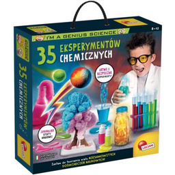 LISCIANI Zestaw kreatywny I''m a Genius 35 eksperymentów