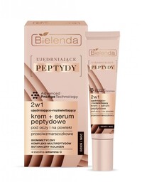 Bielenda Ujędrniające Peptydy Ujędniająco-Rozświetlający Krem - Serum peptydowe