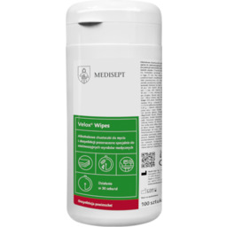 Chusteczki dezynfekujące Velox Wipes 100 szt., puszka
