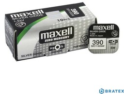 bateria srebrowa mini Maxell 390 SR 1130 SW
