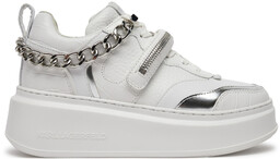 Sneakersy KARL LAGERFELD KL63543 Biały