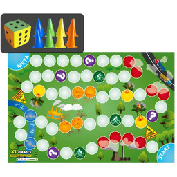 Gra Wielkoformatowa XL - Ekologia (mata + pionki