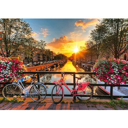 Ravensburger 12000662 - Rowery w Amsterdamie - puzzle