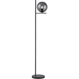 Lampa podłogowa dymione szkło czarna PURE 402000142 -