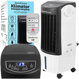 Klimator Klimatyzer Wodny Przenośny 12L Jonizacja Pilot 5w1