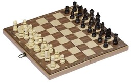 Szachy w drewnianej skrzynce na zawiasach II 56922-Goki,