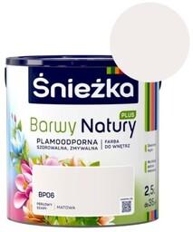 ŚNIEŻKA Barwy Natury Plus 2,5L BP06 Perłowy Szary