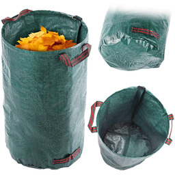 Składany kosz ogrodowy Montbard 120L zielony