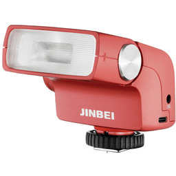 Jinbei Hi-5 lampa błyskowa Retro (czerwona)