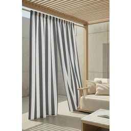 Spod Igły I Nitki Zasłona ogrodowa 140x220 Stripes