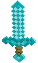 DISGUISE Miecz diamentowy Minecraft Zielony