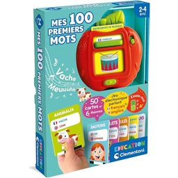 CLEMENTONI Pierwsze dwujęzyczne-50 dwustronnych kart = 100 słów