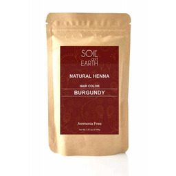 Naturalna Henna Burgund, Soil & Earth, 100g