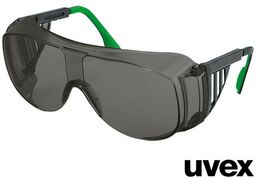 UX-OO- WELD - okulary spawalnicze, kolor czarno-zielony, poliwęglan