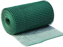 Siatka rabatowa 1x50 m zielona Ogrodowa plastikowa ogrodzeniowa