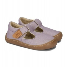 Ameko tenisówki Barefoot Axel Lilac na rzep 29