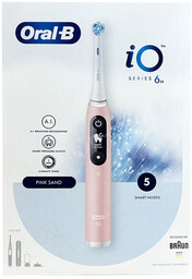 ORAL-B iO 6N Pink szczoteczka magnetyczna z etui