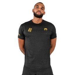 Venum x Ares 2.0 Koszulka Techniczna Dry-Tech Black/Gold