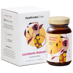 Health Labs Lactoferrin Natural+, 30 kapsułek