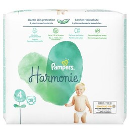 Pampers Harmonie Pieluszki rozmiar 4, 28 sztuk
