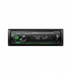 Radio samochodowe Pioneer MVH-S120UBG USB/AUX/Android (zielone)