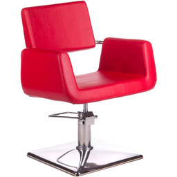 Fotel fryzjerski Vito BH-6971 czerwony