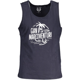 GIAN MARCO VENTURI MĘSKI NIEBIESKI TANK TOP