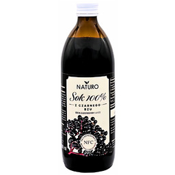 Sok z czarnego bzu 100% NFC Naturo 500