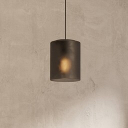 EGLO Lampa wisząca szklana Colomera, możliwość ściemniania, aluminiowy